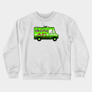 Vegan Food Truck Crewneck Sweatshirt